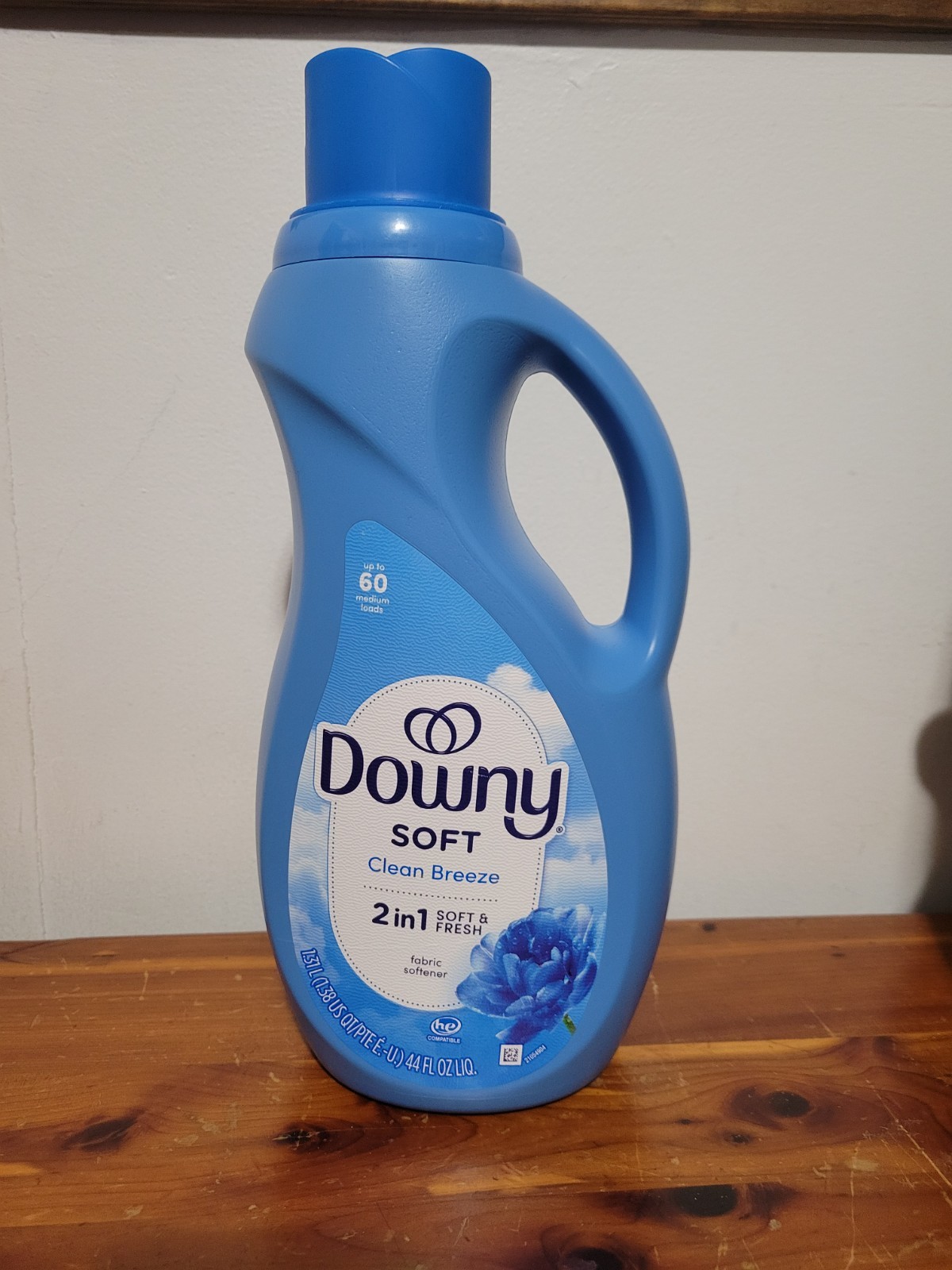Downy Soft Clean Breeze 2 In 1 Soft & Fresh Fabric Softener 44oz