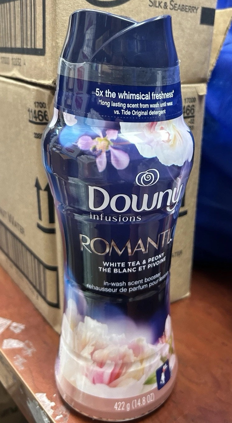 Downy Infusions Romantic Beads white Tea And Peony 14.8 oz.