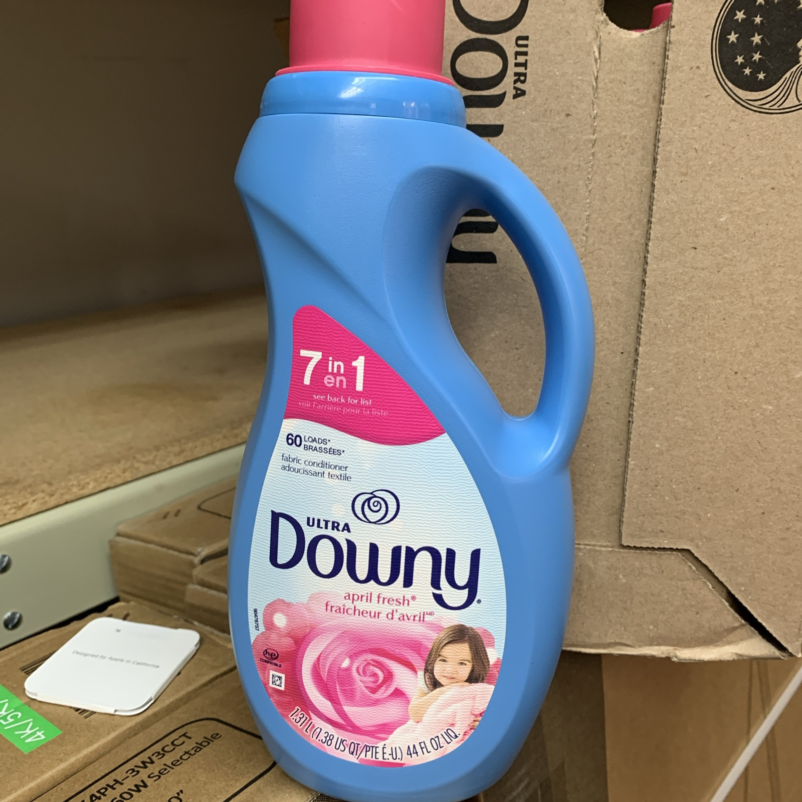 Downy Fabric Softener Liquid, April Fresh Scent, 44 fl 44 Fl Oz (Pack of 6)