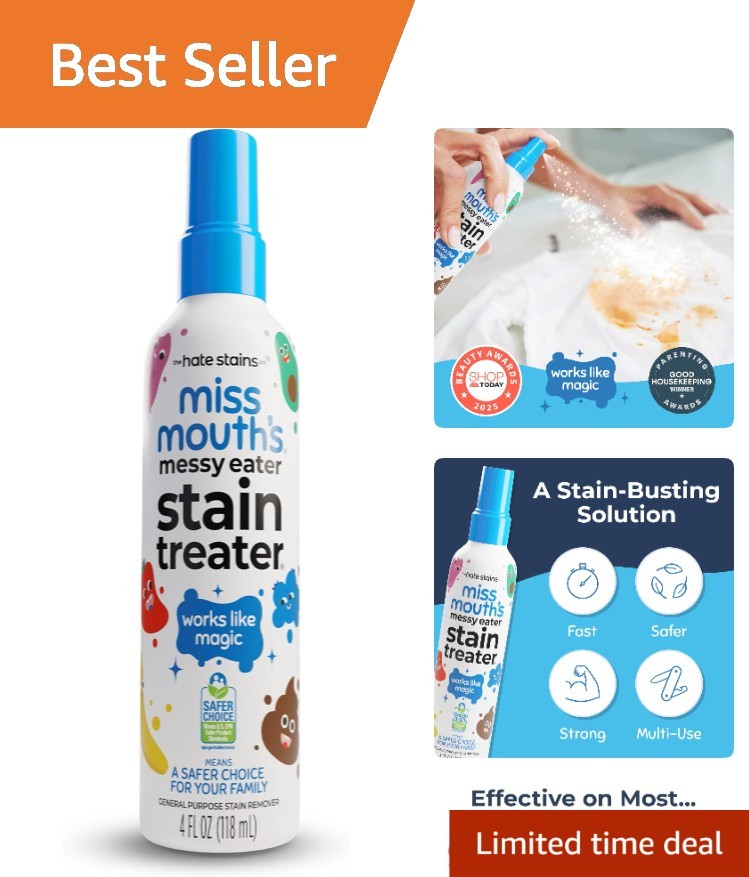 Messy Eater 4oz Stain Treater Spray – Quick & Easy Baby Stain Solutions