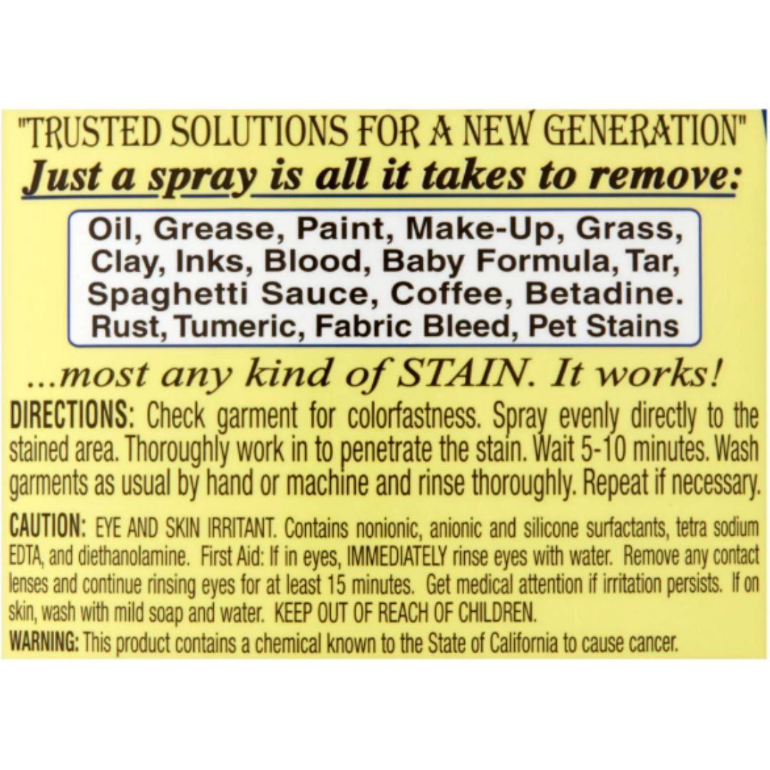 Grandma’s Secret Spot Remover Laundry Spray, 16 Oz