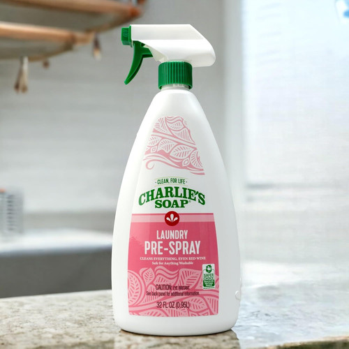 Charlie’s Soap Laundry Pre-Spray Stain Remover (32 fl 32 Fl Oz (Pack of 1)