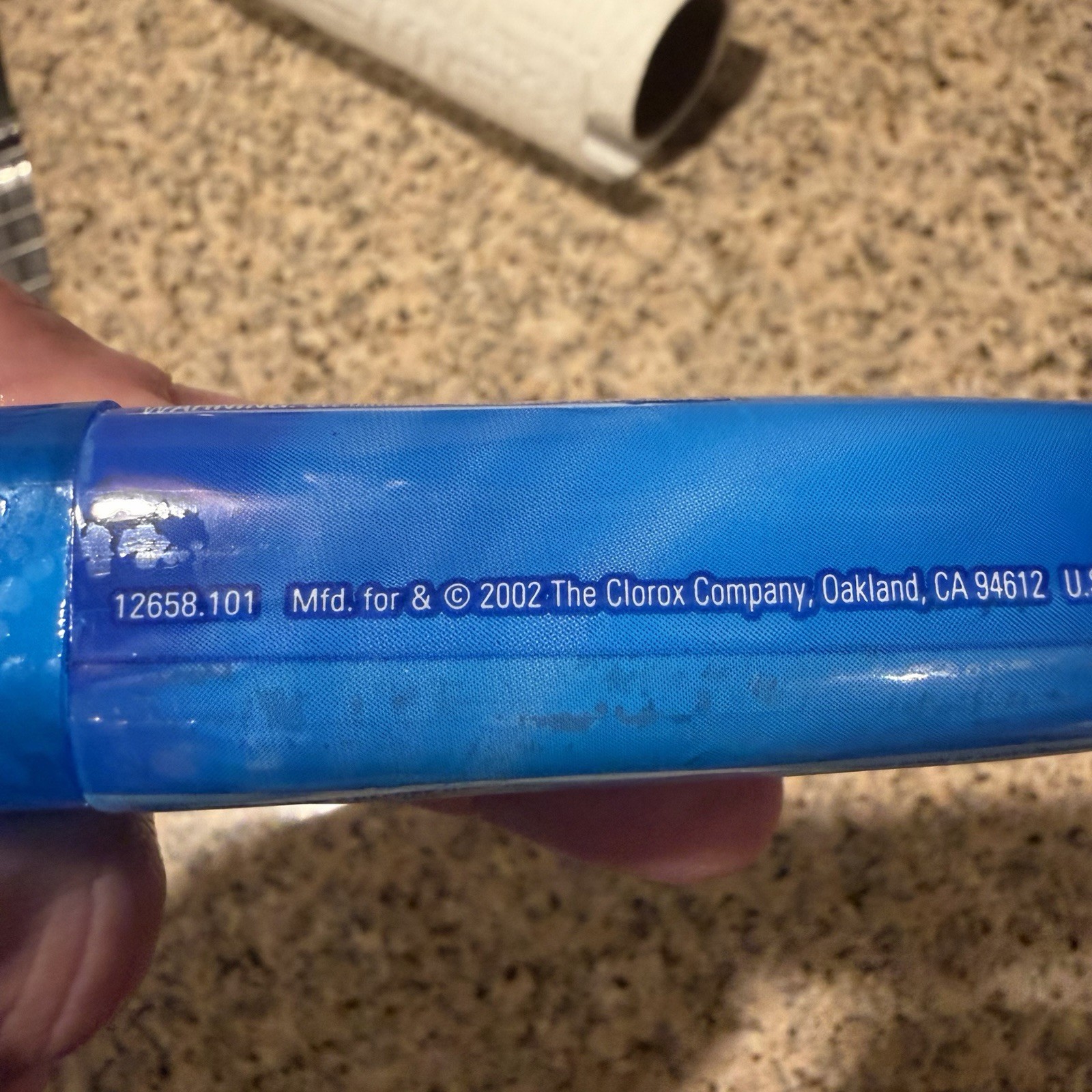 Clorox Bleach Gel Pen (2002) Fine Point & Broad Dual Tipped Nearly Full 2.1 Oz