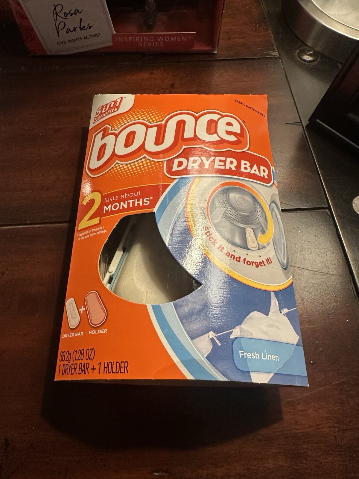 Bounce Dryer Bar 2-month REFILL Fresh Scent WITH HOLDER