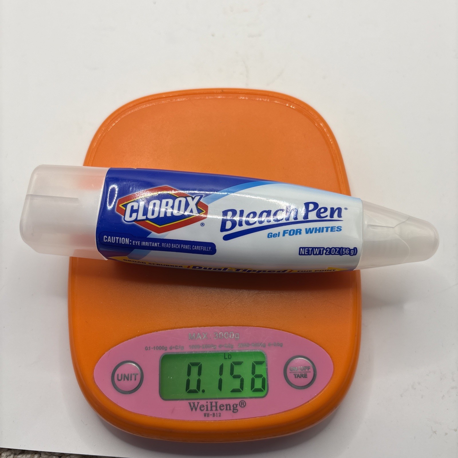 Clorox Bleach Pen Gel For Whites Stain Remover Cleaner 2oz Discontinued Used
