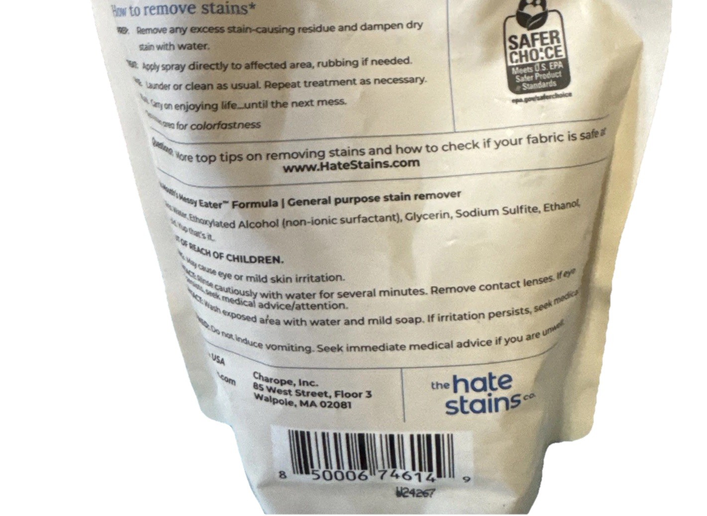 Messy Eater Stain Treater – 16oz Refill – Newborn & Baby Essentials