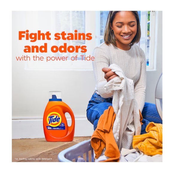 [BIG SALE] Tide Original HE Liquid Laundry Detergent 125 fl oz
