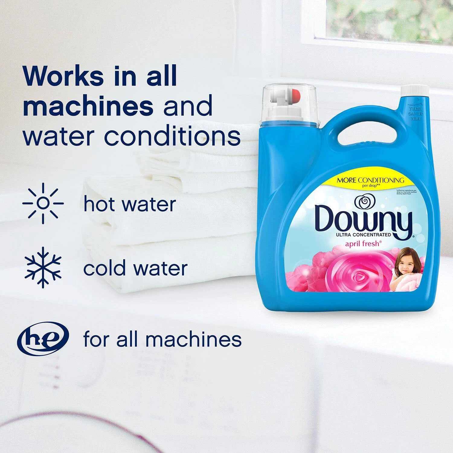 Downy Ultra Concentrated Liquid Fabric Conditioner, (170 fl. oz., 251 loads)