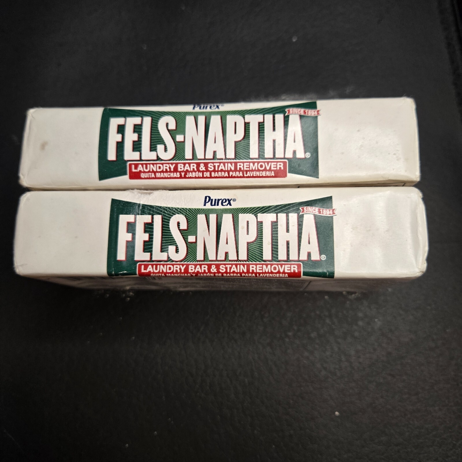 2 Purex FELS-NAPTHA Laundry Bar & Stain Remover Soap 5oz each 2014