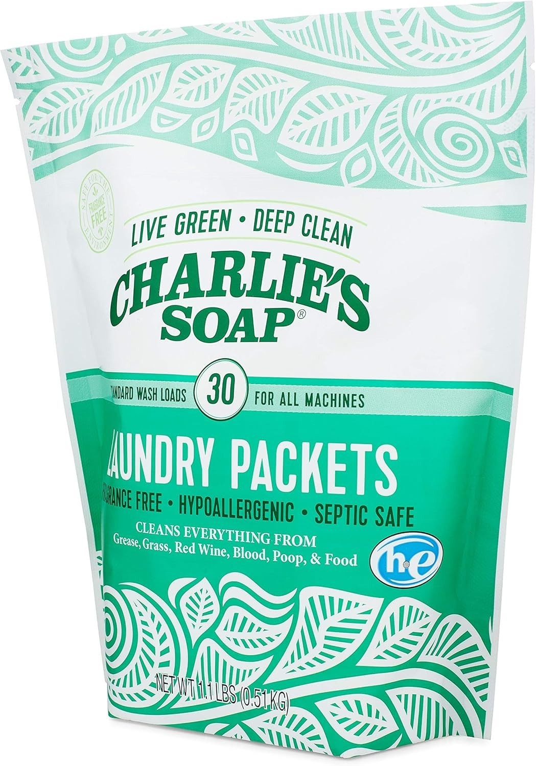 Convenient 90 Load Fragrance-Free Laundry Packets – Safe for Sensitive Skin