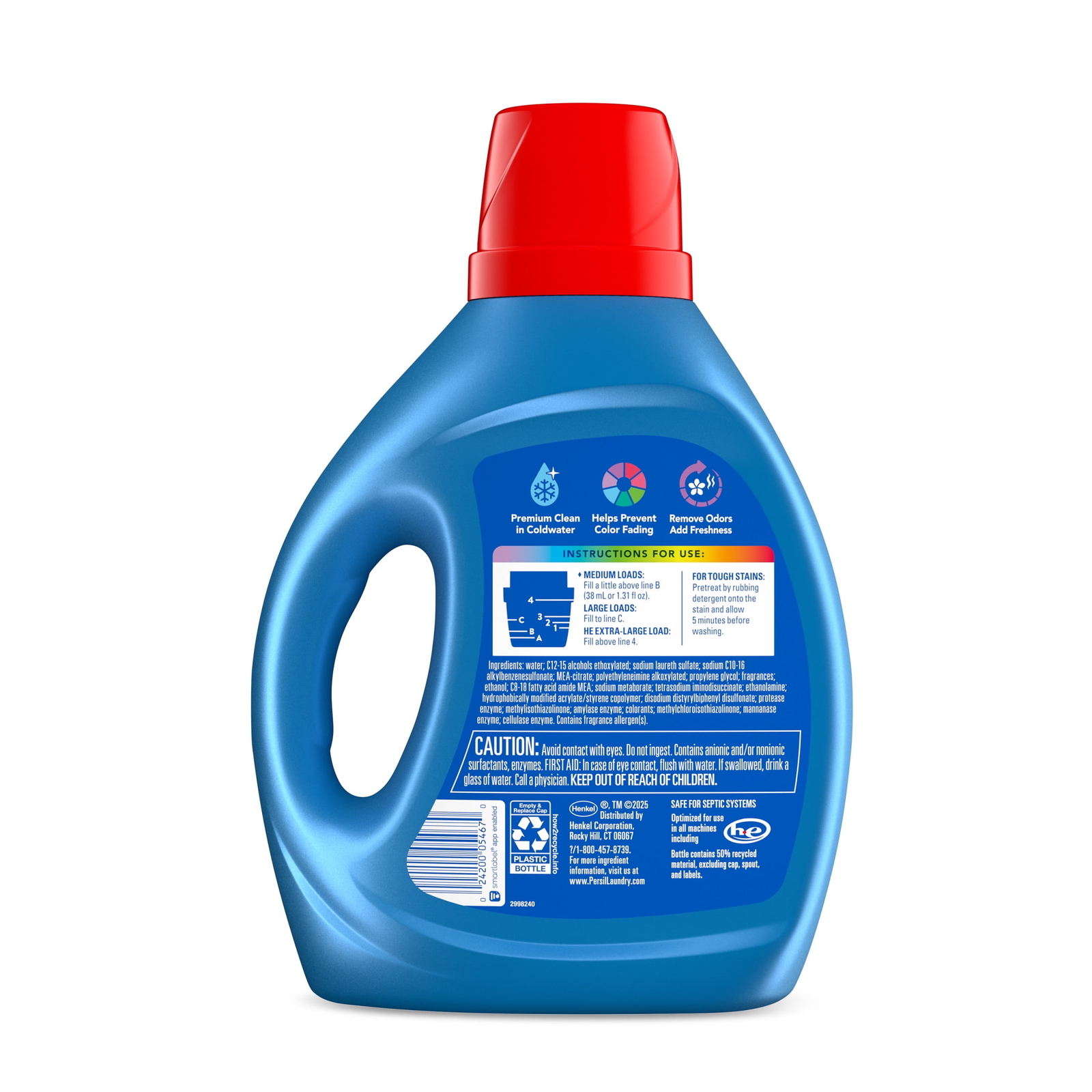 Liquid Laundry Detergent, Intense Fresh, 84 fl oz, 64 Loads