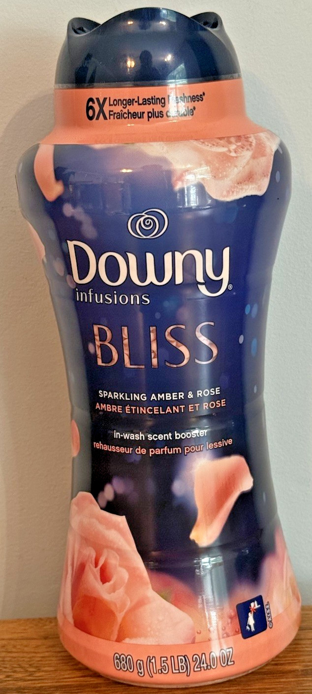 Downy Infusions BLISS Sparkling Amber & Rose Scent-Booster Beads 24oz