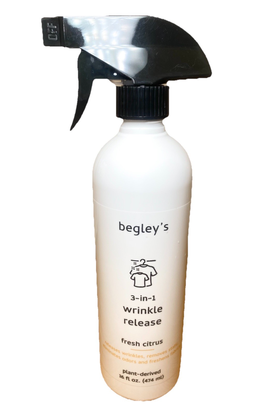 Begley’s 3-in-1 Wrinkle Remover, Quick Fix 16 Fl Oz (Pack of 1)