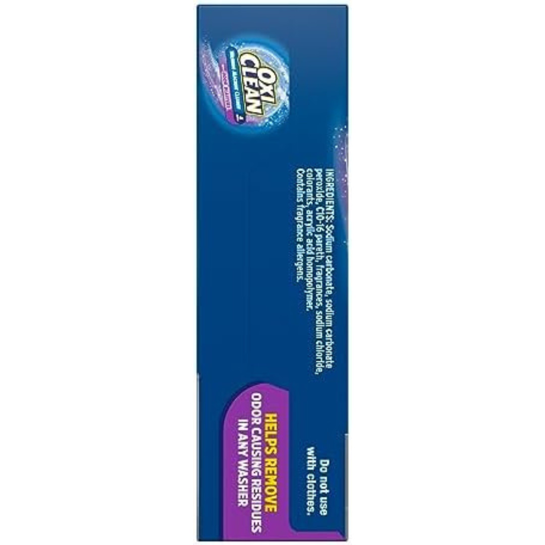 Oxiclean Washing Machine Cleaner with Odor Blasters, 4 Count