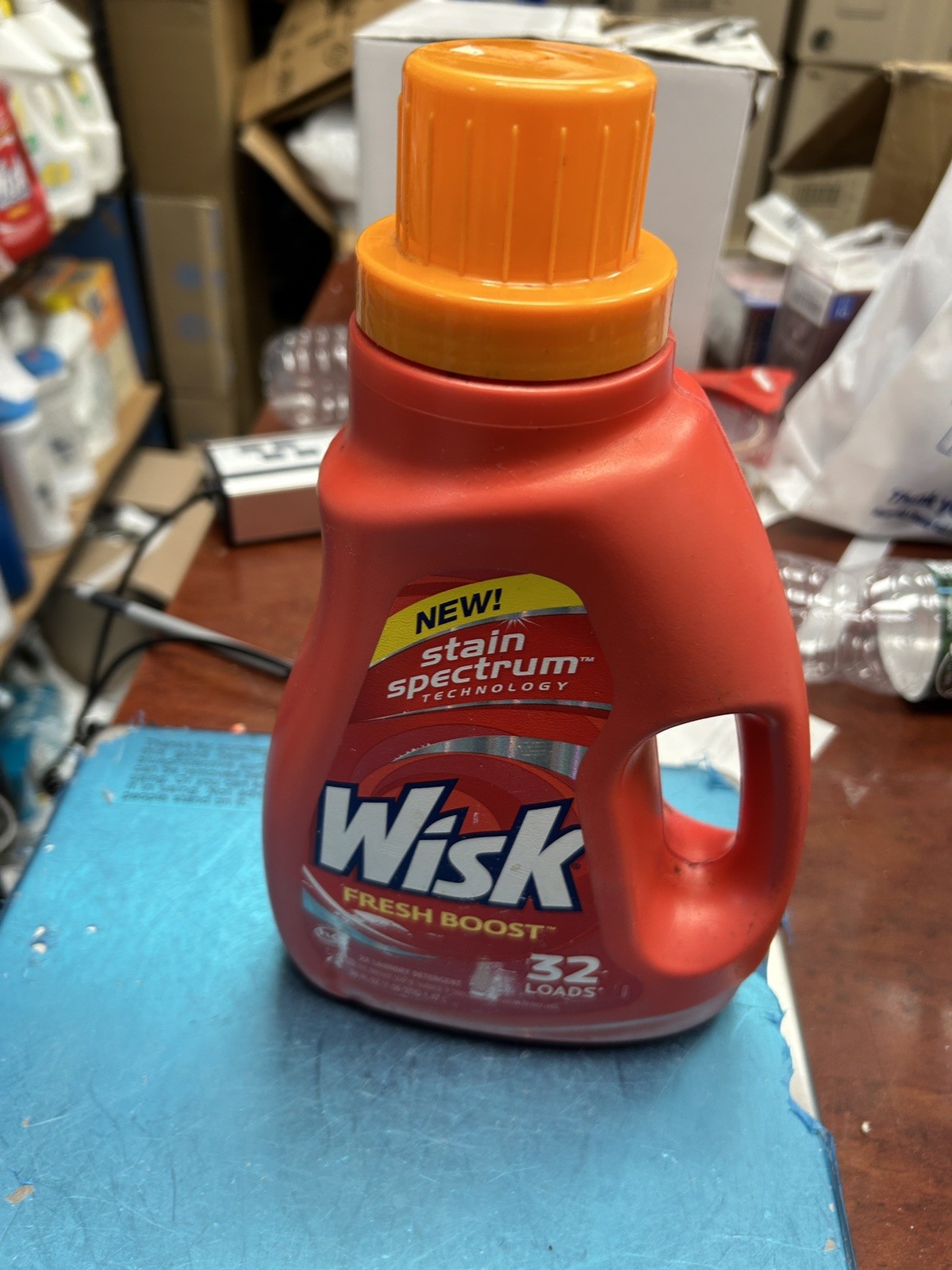 Wisk Stain Spectrum Fresh Boost 50oz (32 load) Liquid Laundry Detergent NOS