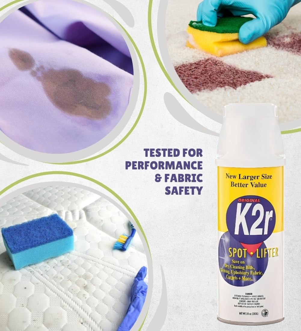 K2r No Scent Spot Treatment Stain Remover 10 oz Spray One Size, Color