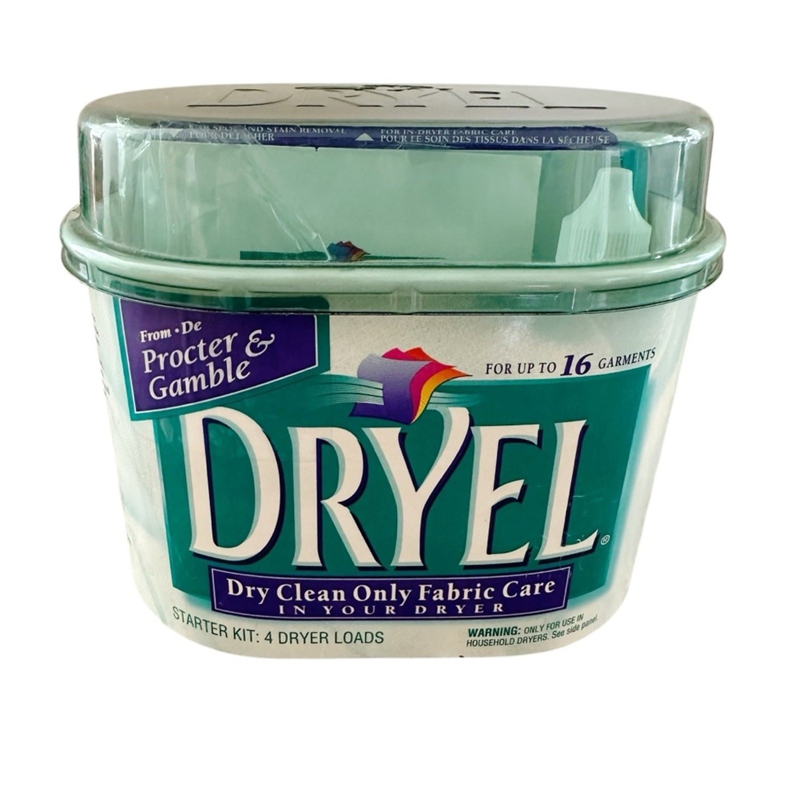 Dryel At Home Dry Cleaning Starter Kit Original Formula READ 3 Loads