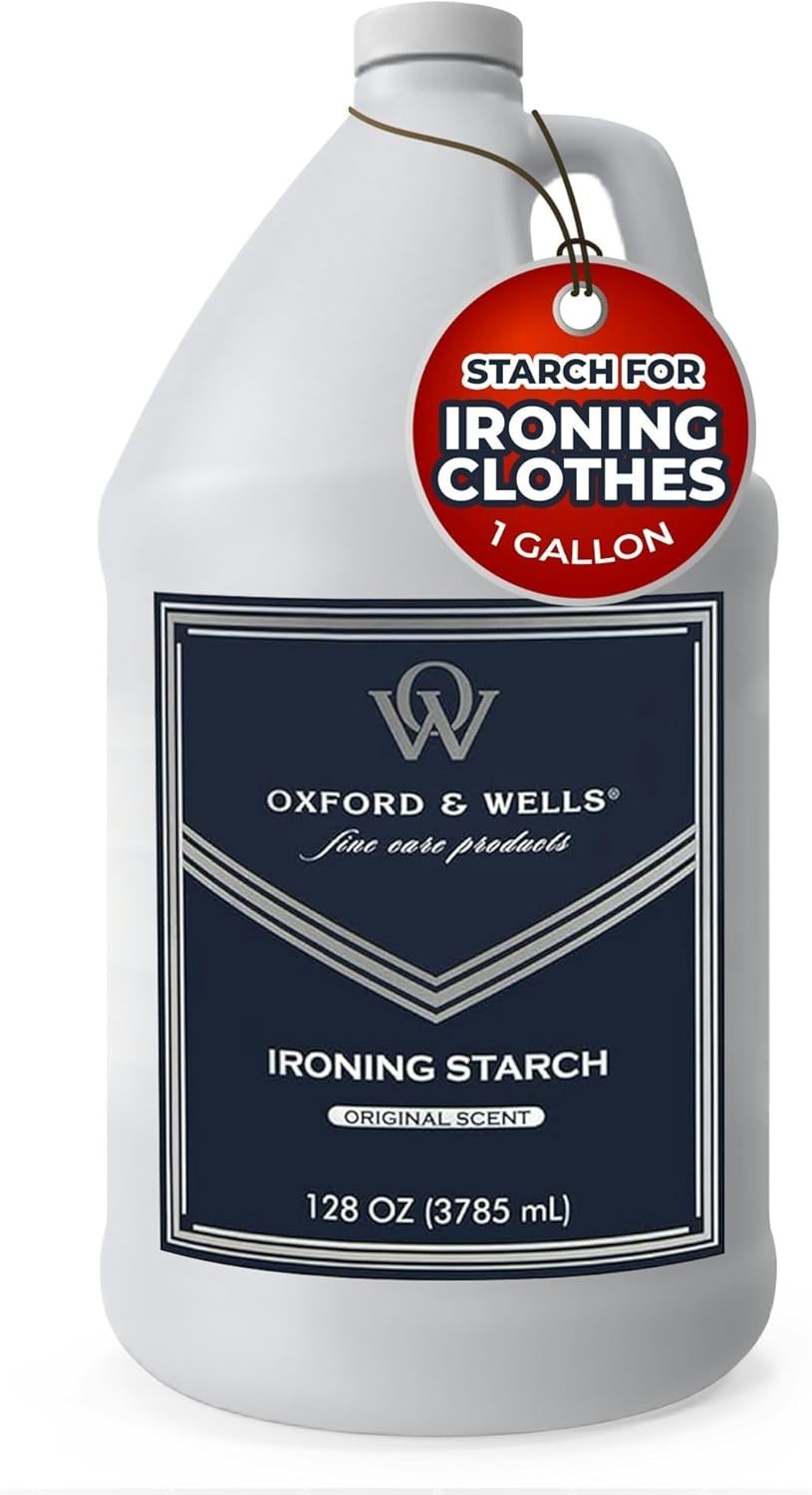 Gentle Non-Streaking Fabric Care Spray – 128 Oz Wrinkle Releaser with Scent