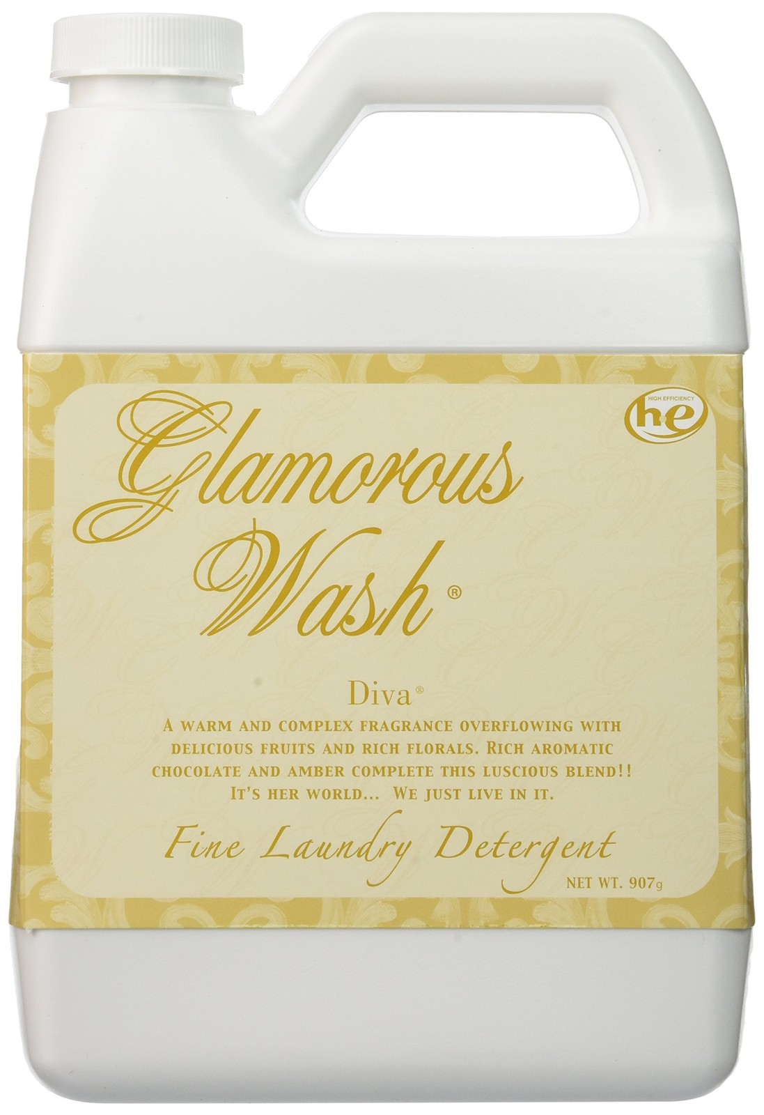Glamorous Wash Diva Laundry Detergent 32 Fl Oz Pack Of 1 907G 4 Pack