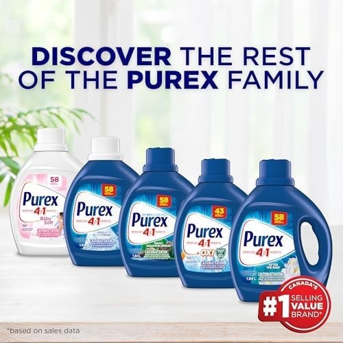 Purex After The Rain 4.42L Liquid Laundry Detergent 132 Loads HE