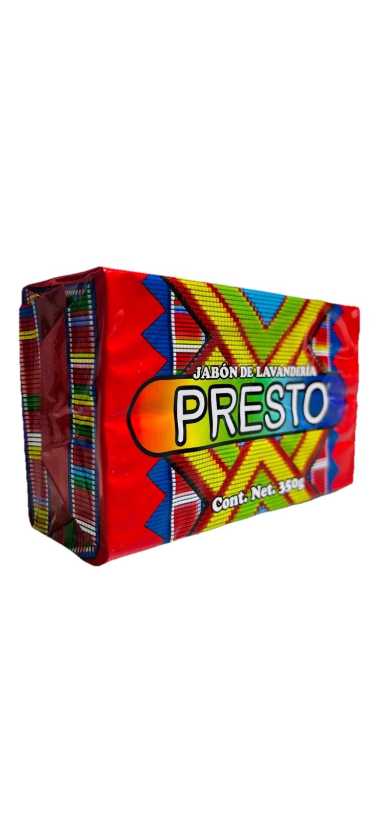 6 PACK PRESTO JABON EN BARRA ROPA LAUNDRY BAR DETERGENTE SOAP 350g each