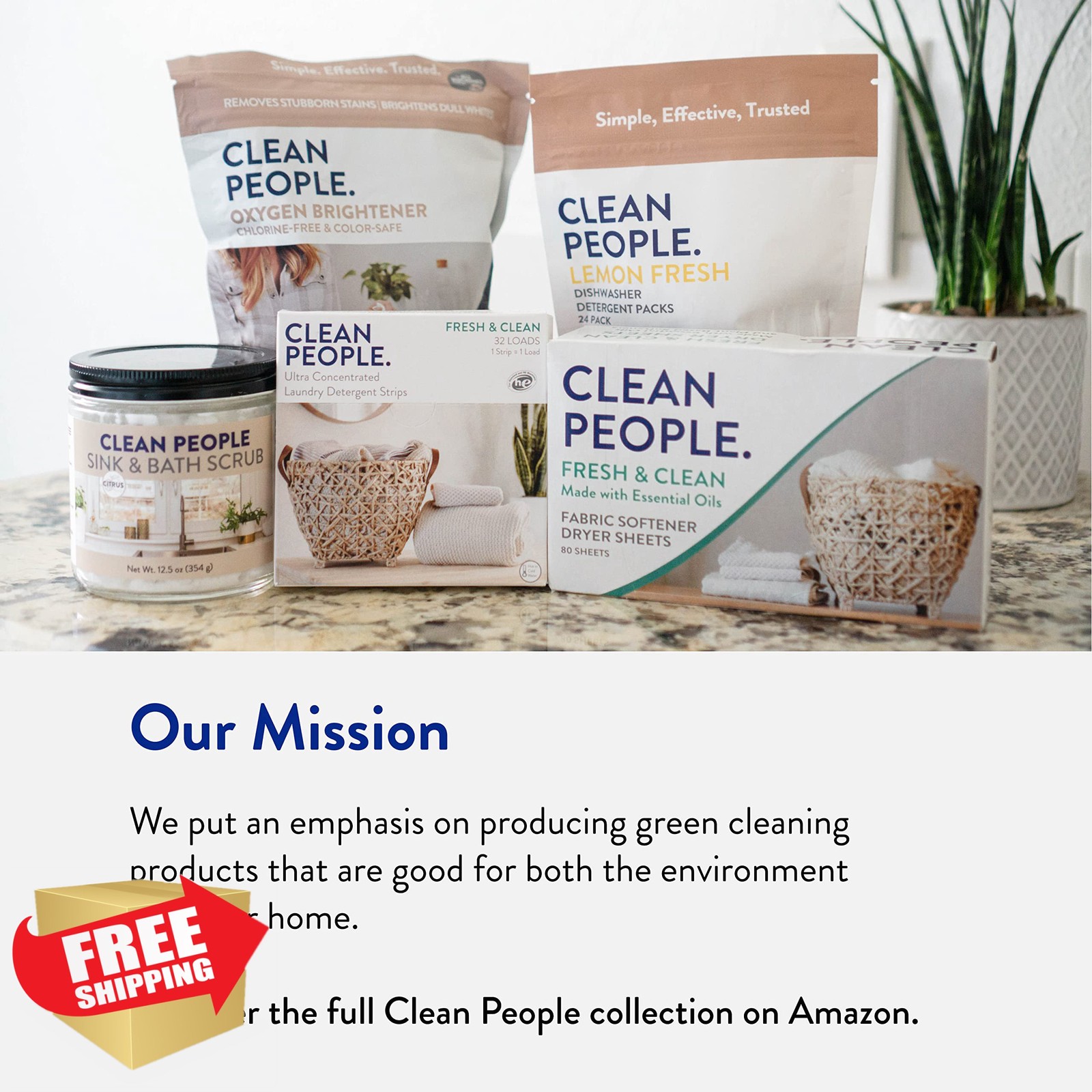 THE CLEAN PEOPLE Dishwasher Powder Fragrance Free 120 Loads