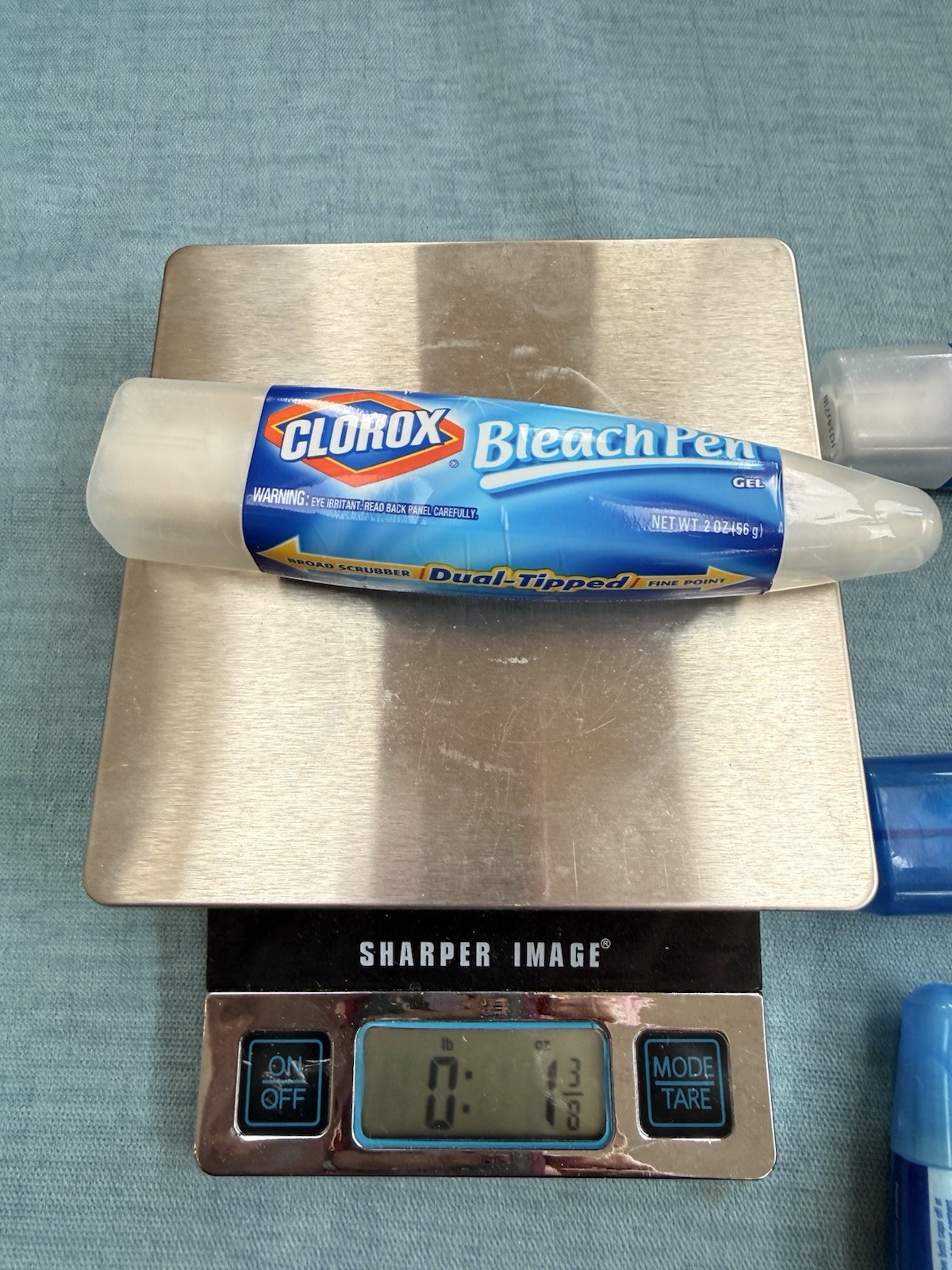 Clorox Bleach Pens Lot Of 7 Gel Laundry Bathroom Kitchen Scrub Dual Tip