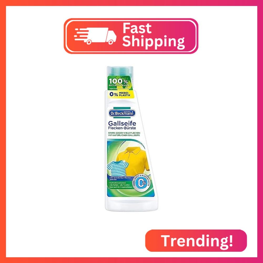 Dr.Beckmann Gallseife Gall Soap with stain brush-away -250ml