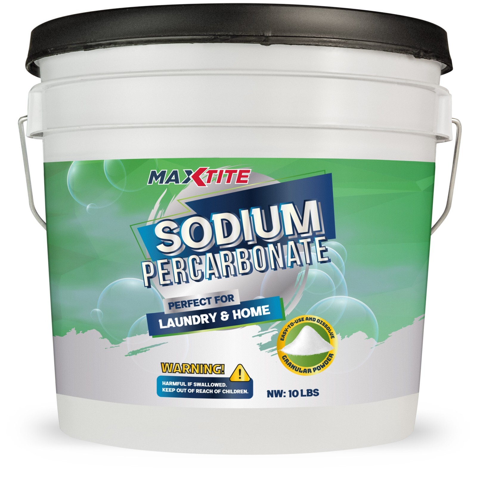 Sodium Percarbonate (10 lbs) – 100% Pure Uncoated Solid Hydrogen Peroxide