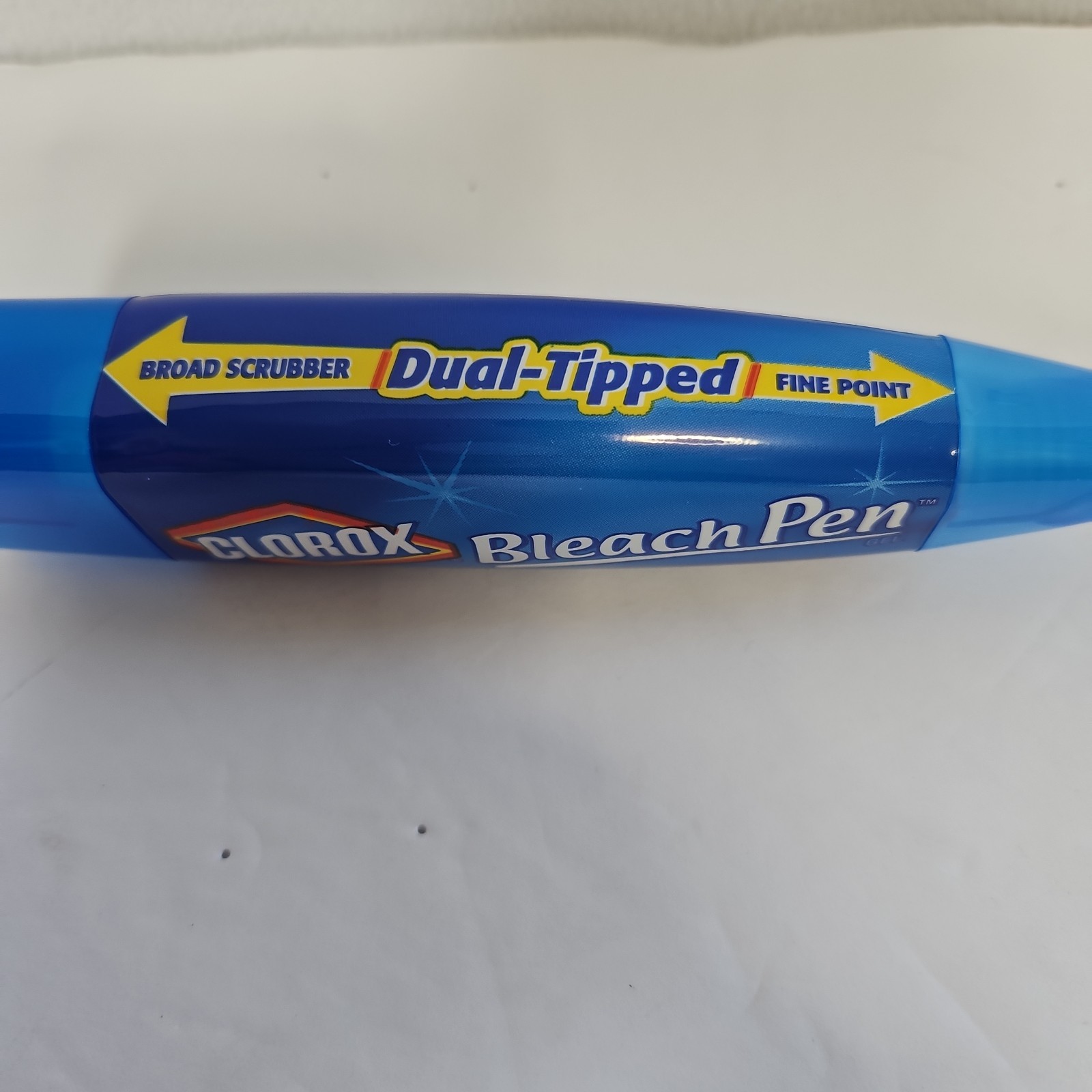Clorox Bleach Pen Gel 2 oz Dual Tip Stain Remover for Laundry and Surfaces Disc.