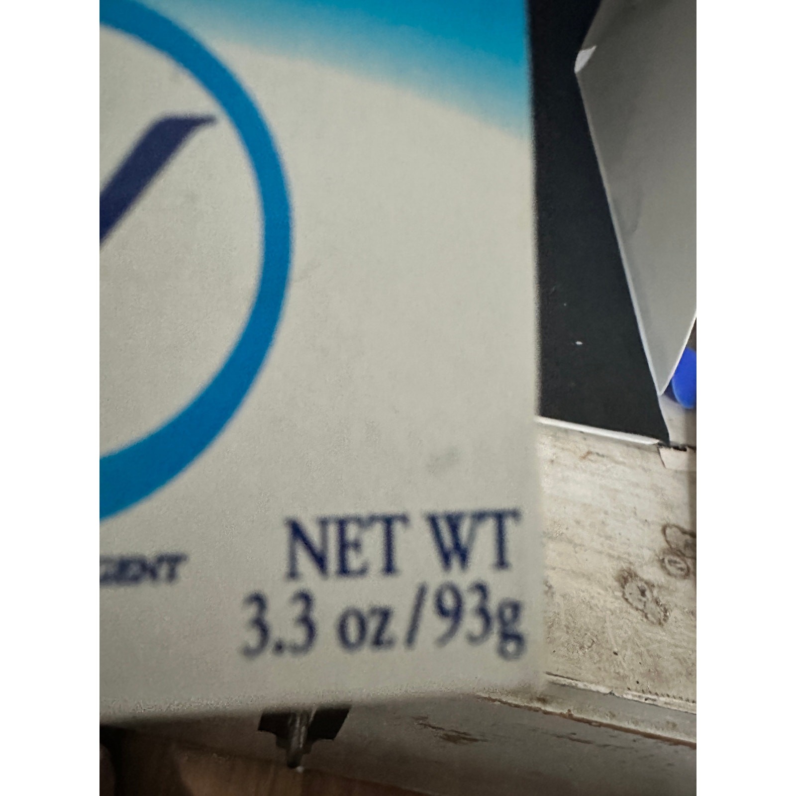 581 NOS 1995 Ivory Snow Laundry Detergent; 3.3 oz; Discontinued; PROP