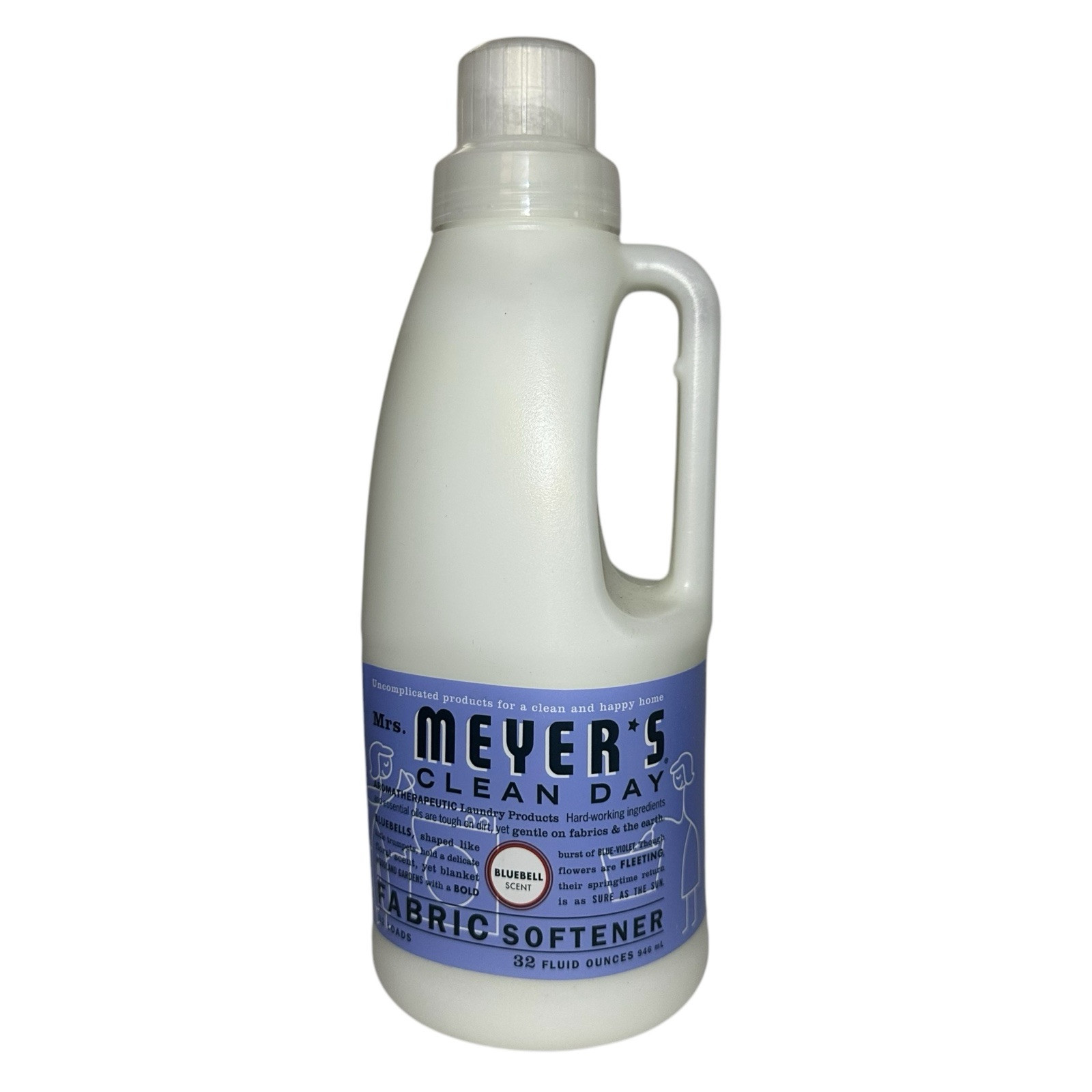 Mrs. Meyer’s Clean Day Fabric Softener Bluebell Scent 32 fl oz NEW