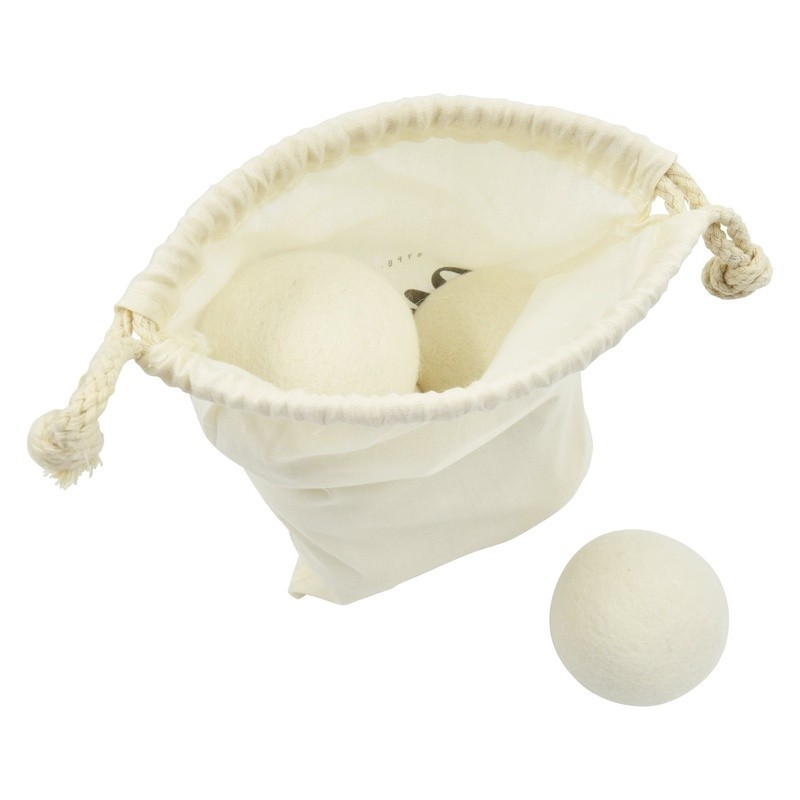 Wool Dryer Balls Chemical Free Natural Alternative to Dryer Sheets 6 Pack New