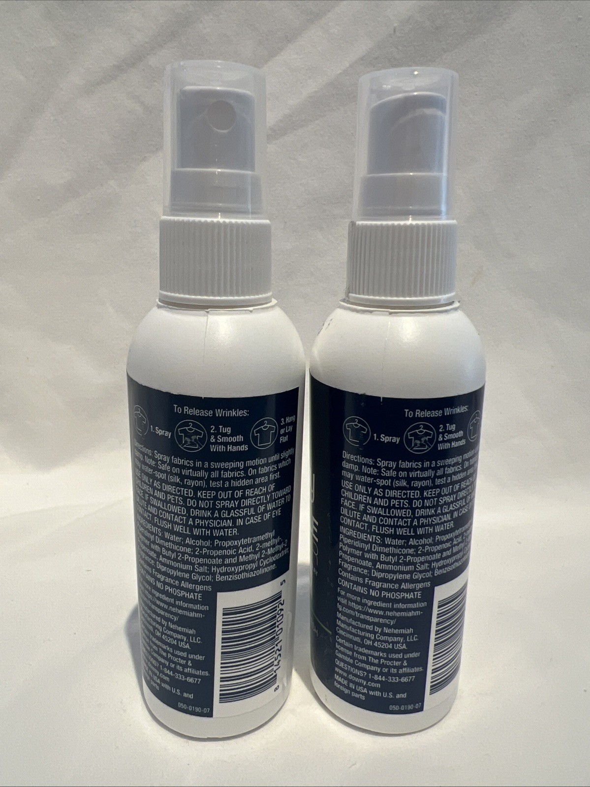Downy Wrinkle Releaser Fabric Spray Fresh Scent 3oz Set Of 2 Spray And Go