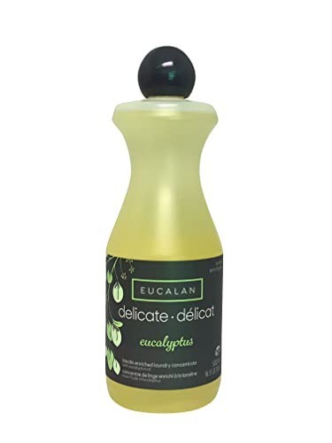 Fine Fabric Wash Liquid Detergent Eucalyptus Lanolin Biodegradable Concentrated
