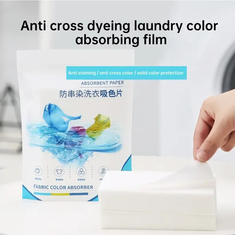 Color Catcher Sheets for Laundry, Color and Stain Absorbing Laundry Washing Shee