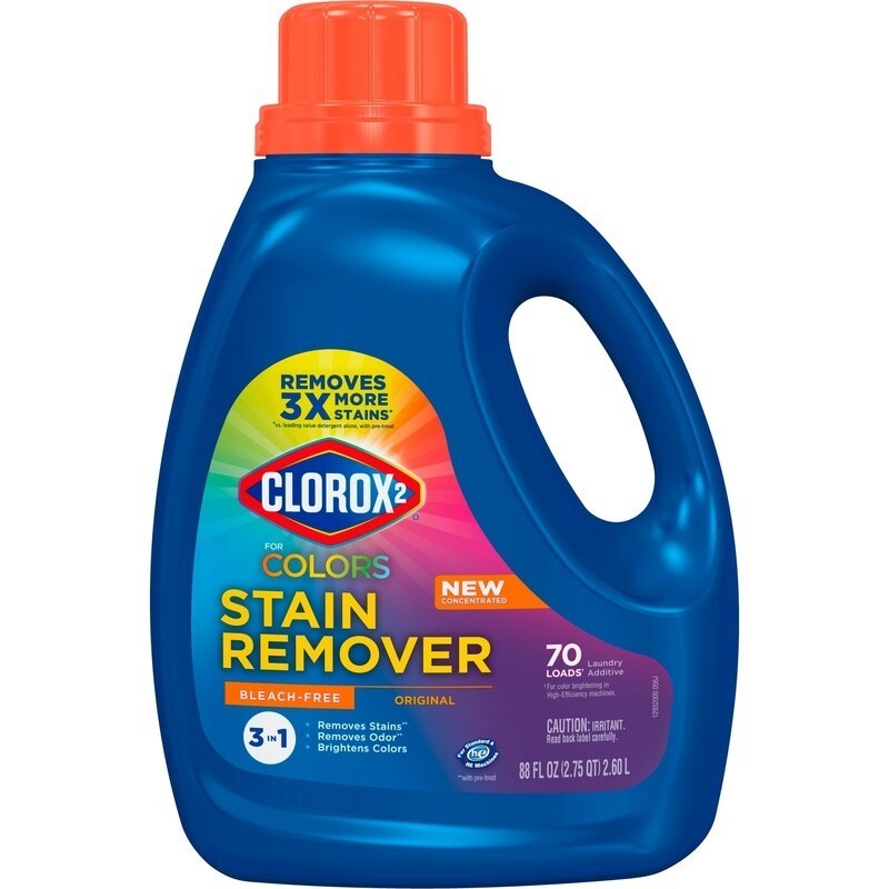 Powerful Stain Remover Laundry Additive Bleach Free Color Safe Multi Surface New