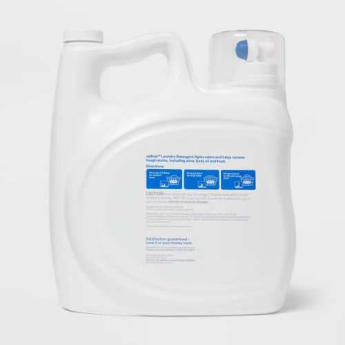 Free & Clear Unscented Liquid Laundry Detergent 93 Loads
