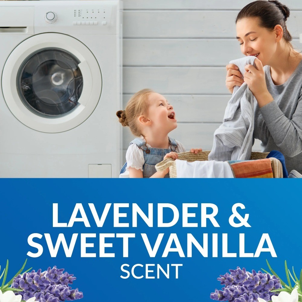 Lavender & Sweet Vanilla Scent Liquid Laundry Detergent 97.7 fl oz 63 Loads