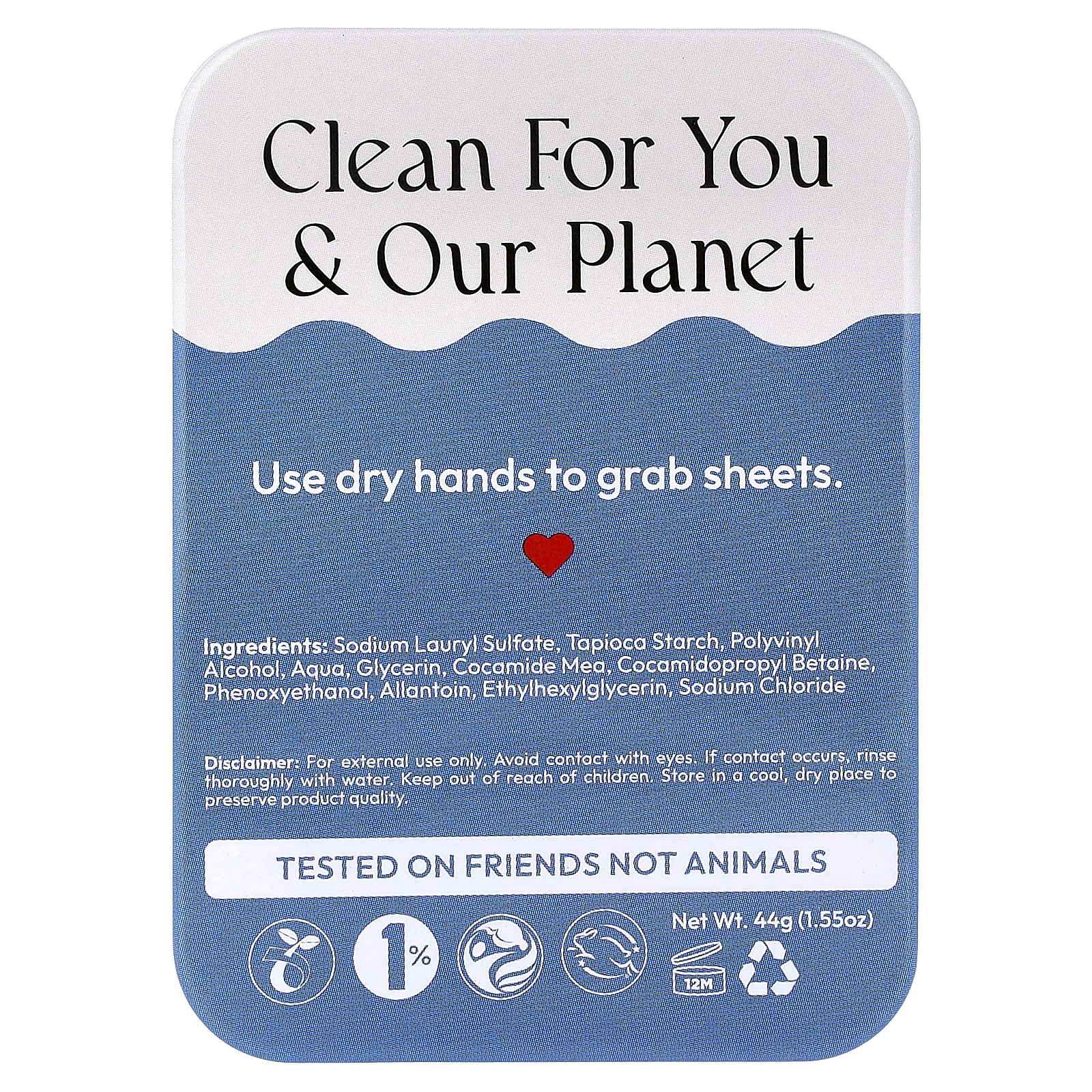 Travel Soap Sheets, Fragrance Free, 100 Sheets