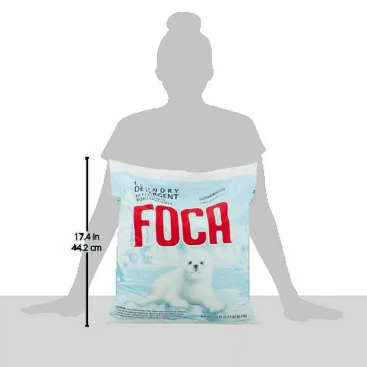 Foca Laundry Detergent, Powder Detergent with Anionic Surfactant, 176.36 oz