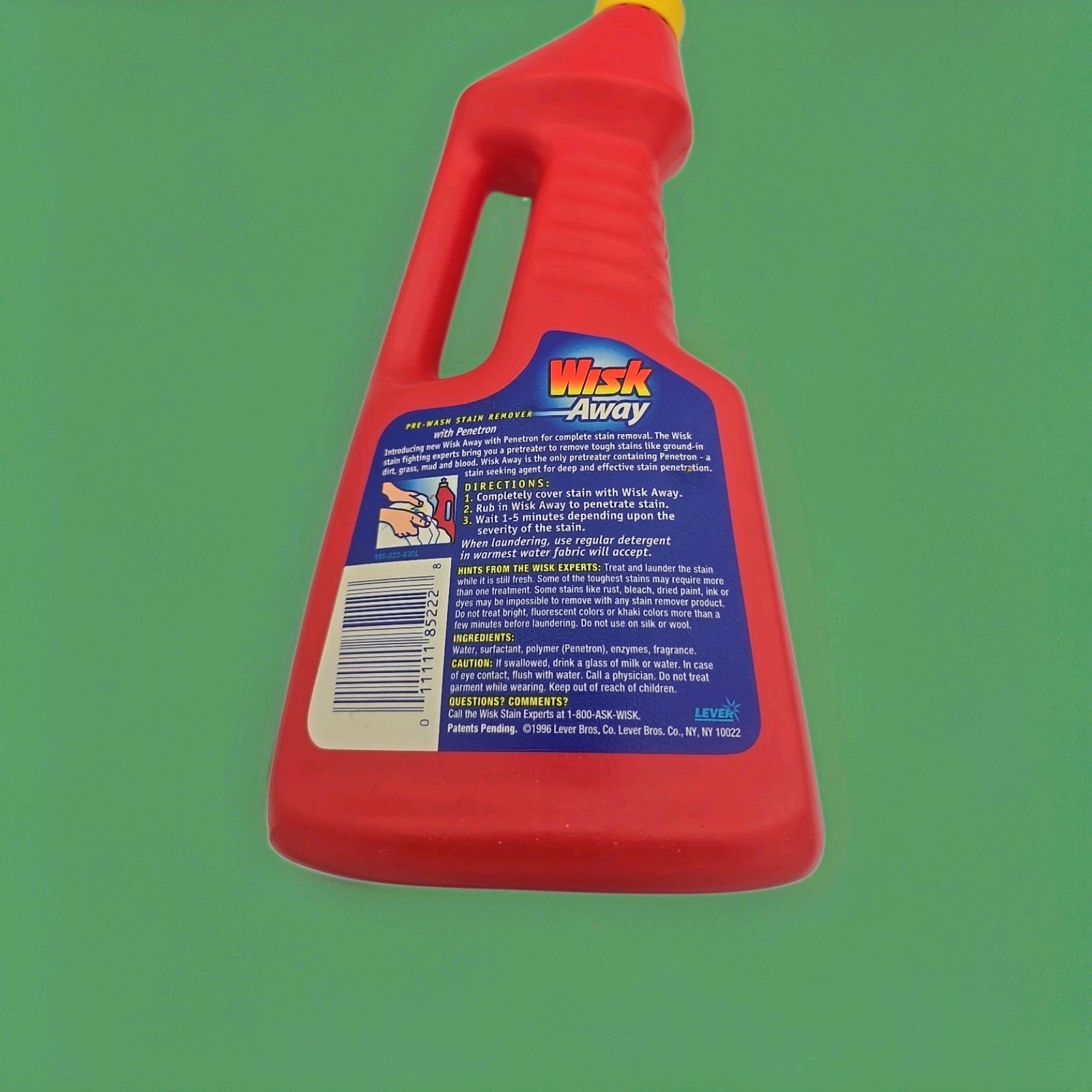Wisk Away Penetron Laundry Pre-Wash Stain Remover 22 Fl Oz | 60%FULL