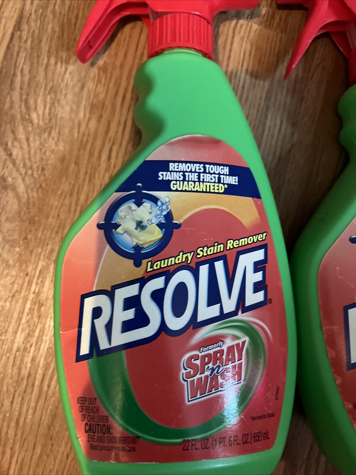 Resolve Pre-Treat Laundry Stain Remover, Spray n’ Wash, 22 oz NEW Lot Of 3