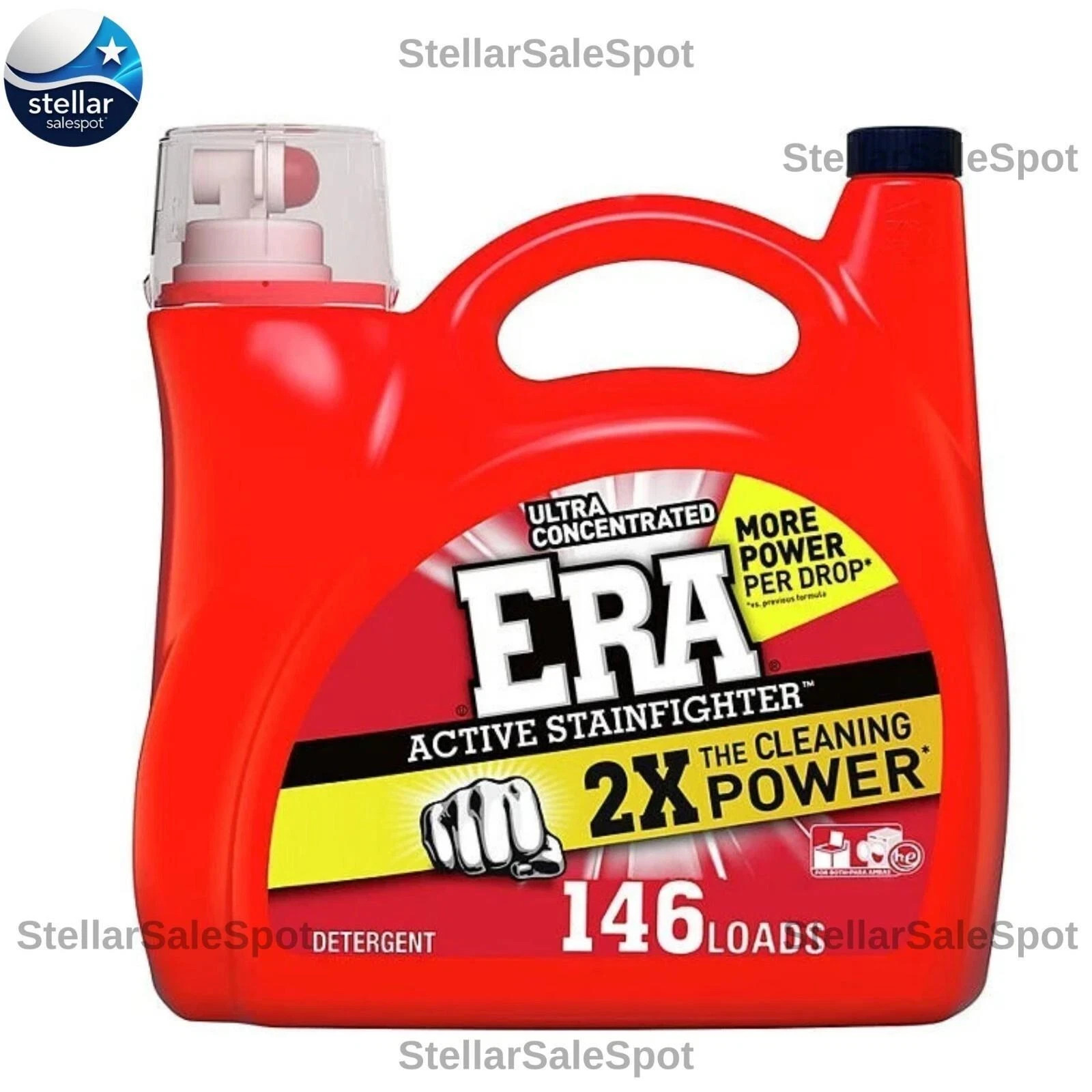 Era Active Stainfighter Ultra Concentrated Liquid Laundry Detergent – 200 fl oz
