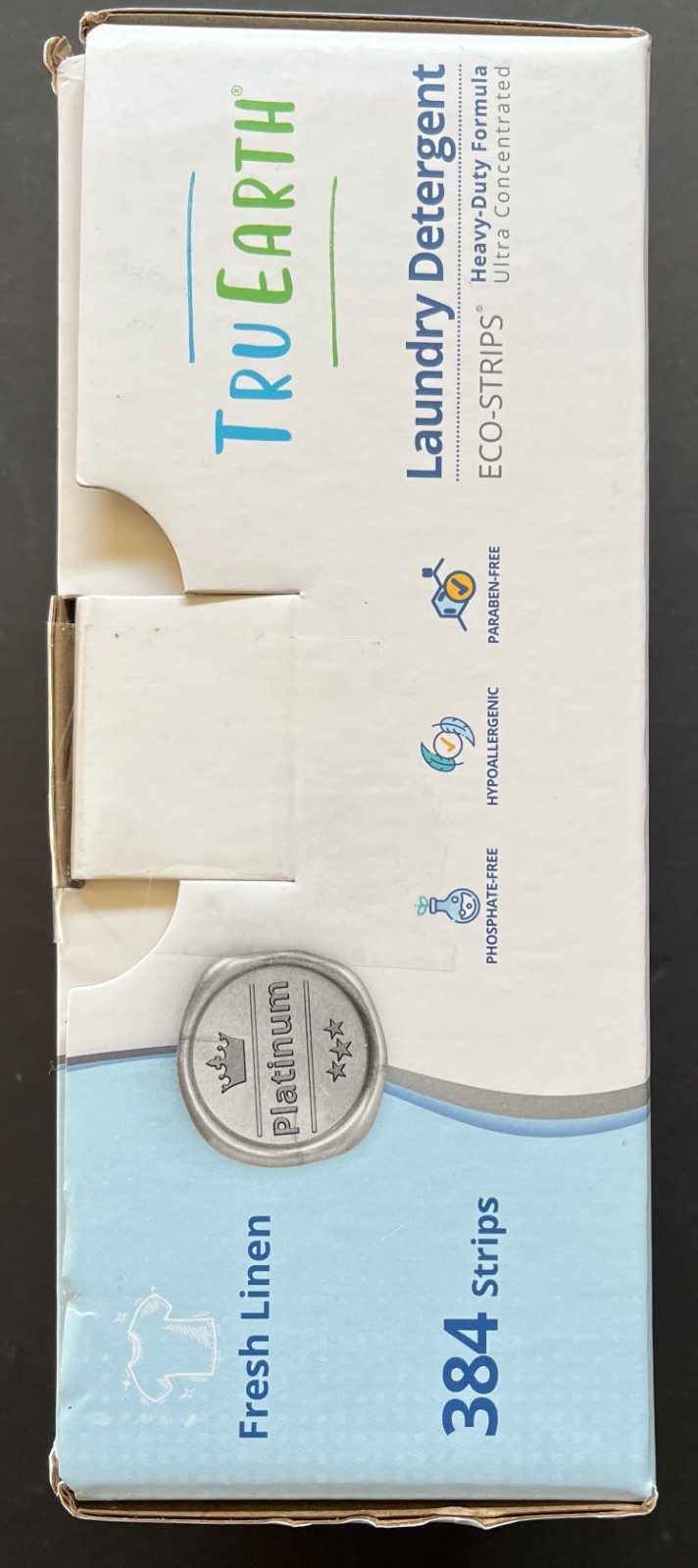Tru Earth-Laundry Detergent-Eco Strips (Fresh Linen Scent) 384 ct.
