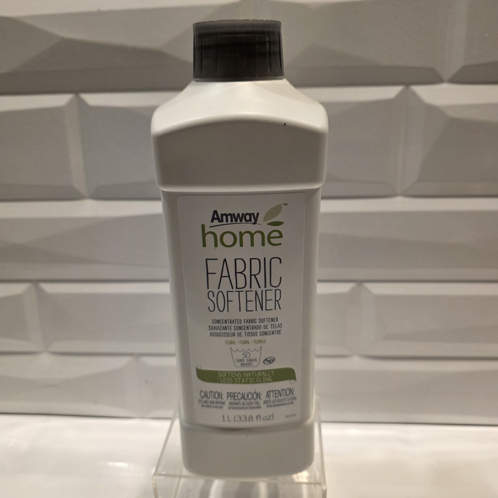 Amway Home Fabric Softener 33.8 Fl Oz Sealed New Conentrated Liquid