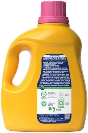 ARM & HAMMER Plus a Touch of Softener, 77 Loads, 100.5 Fl Oz (Pack 1)