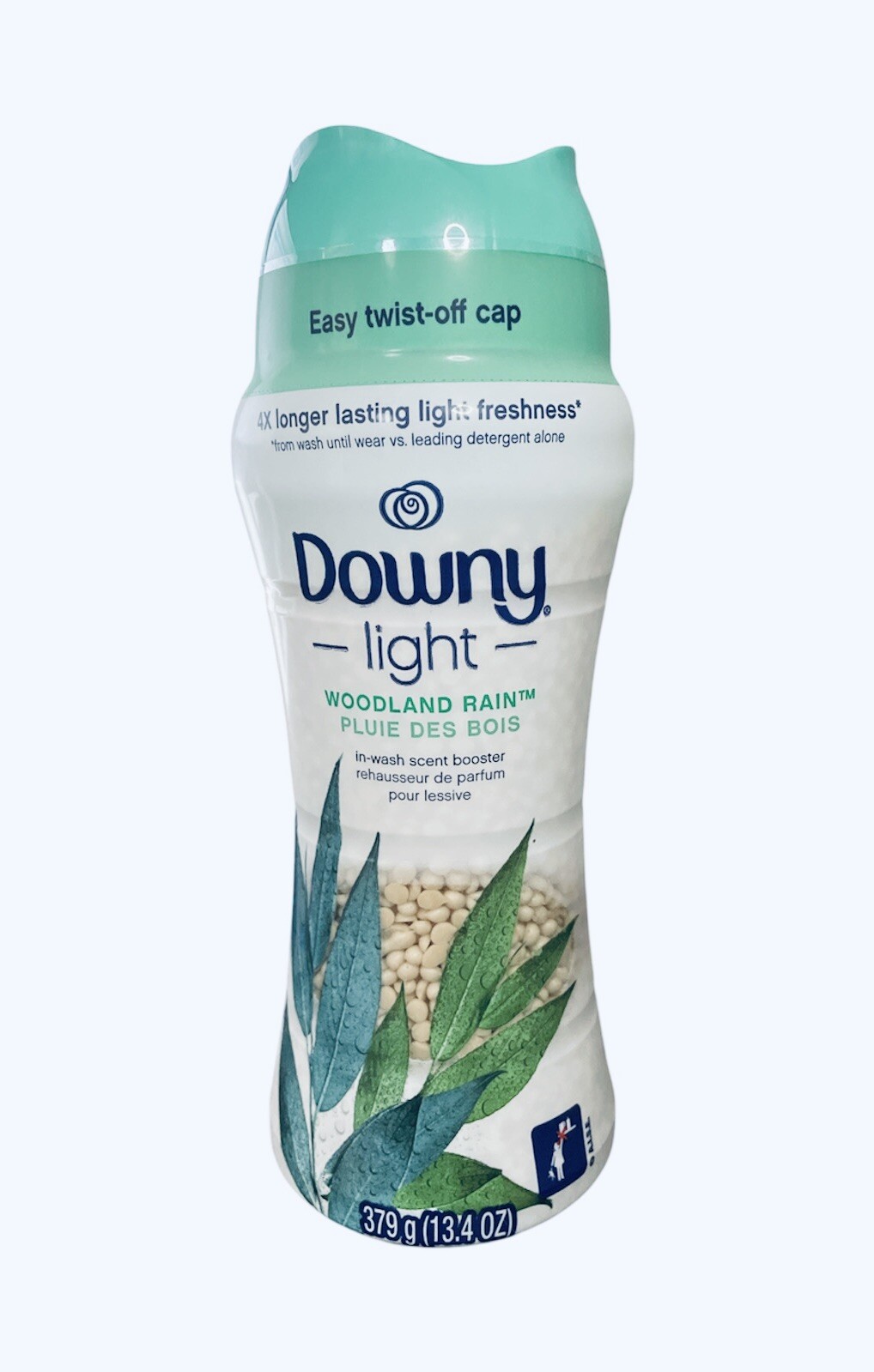 Downy Light Woodland Rain In Wash Scent Booster 13.4oz Freshness