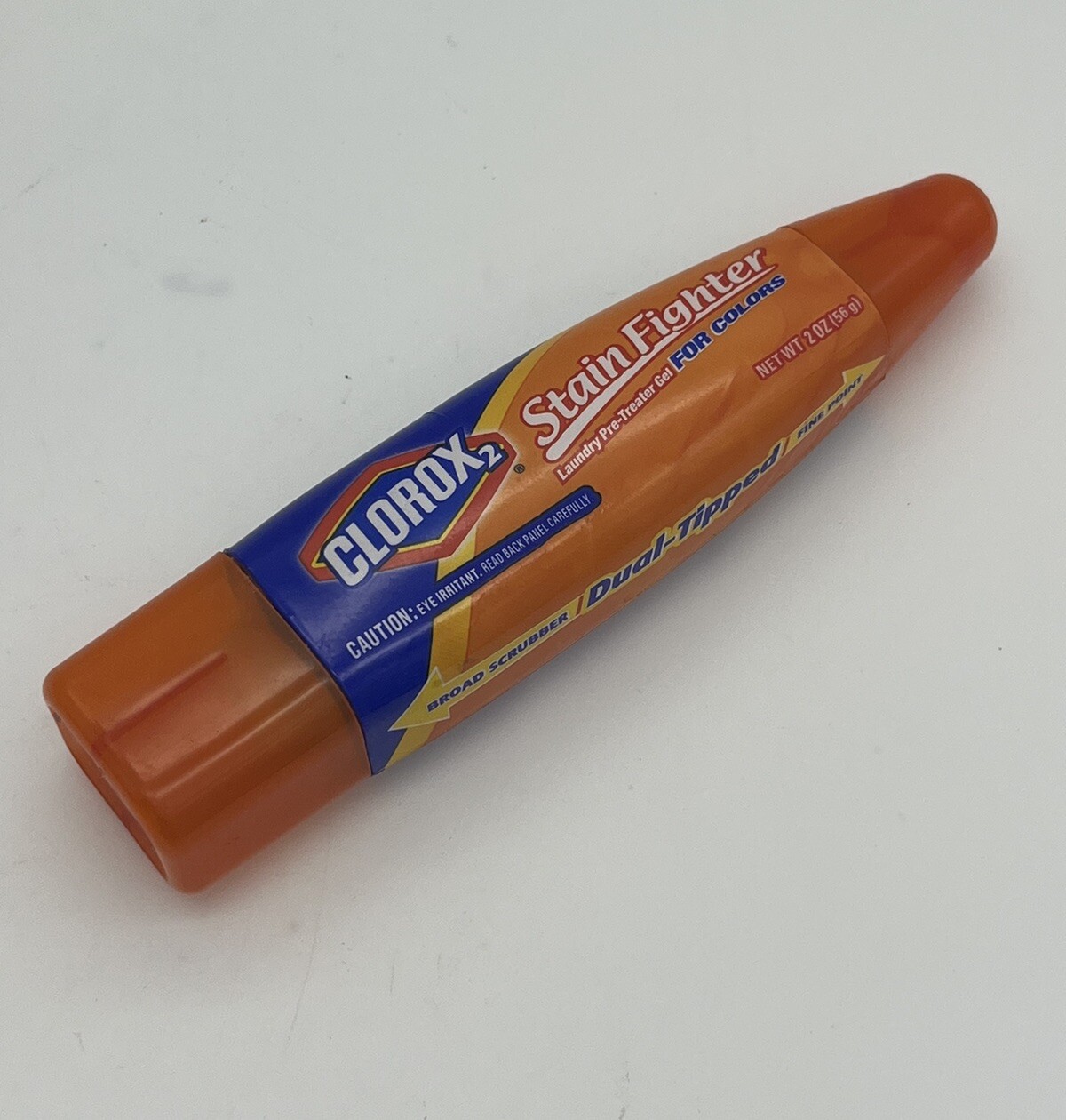Clorox 2 Stain Fighter Precision Pen Laundry Pre-Treater Gel For Colors 2Oz Used