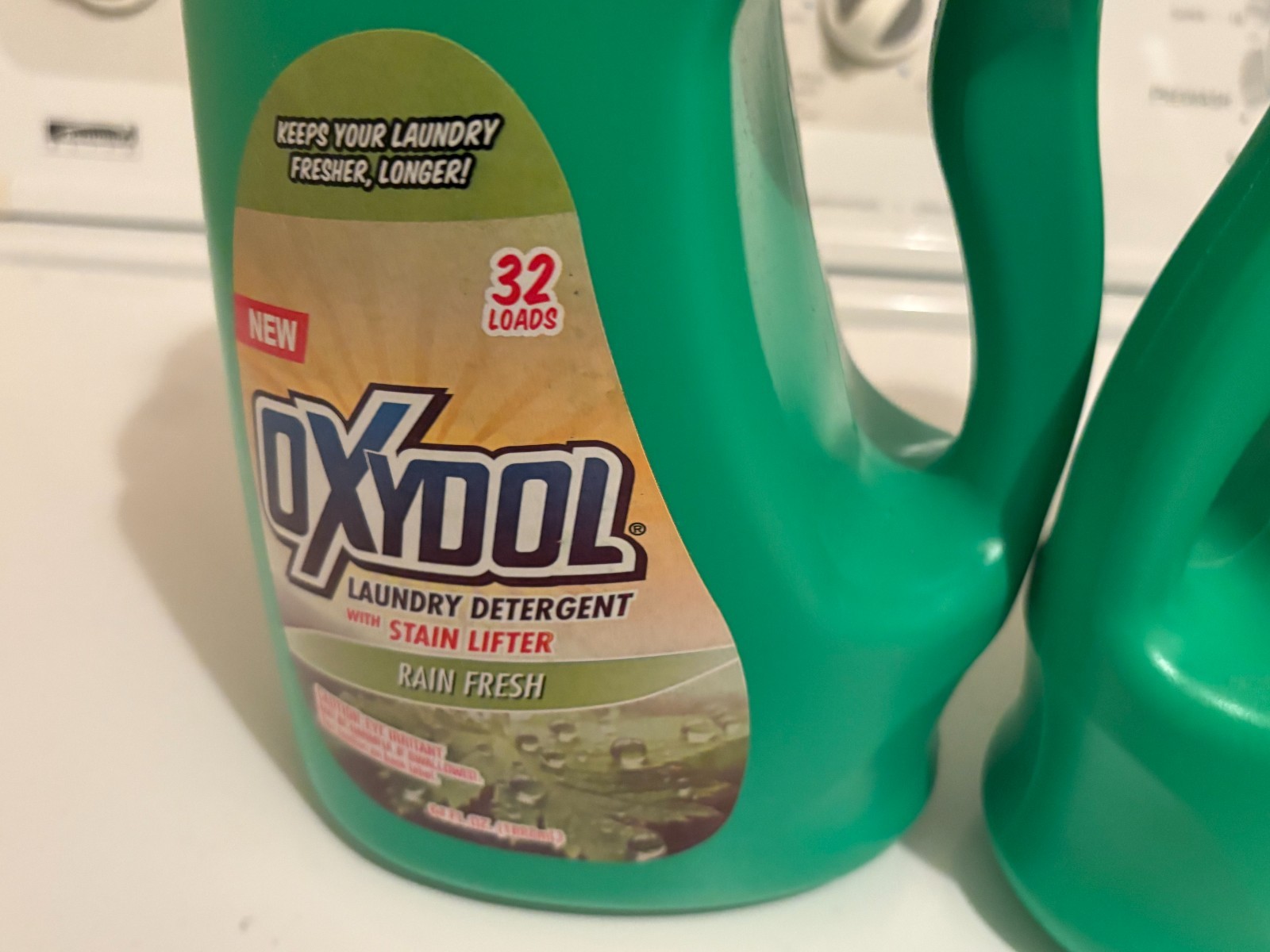 (2) Oxydol rain Fresh Laundry Detergent 32 Fl. Oz. 10 Loads Discontinued